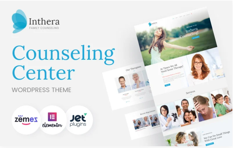 Inthera - Counseling Centre WordPress Theme 1 Inthera Counseling Centre WordPress Theme
