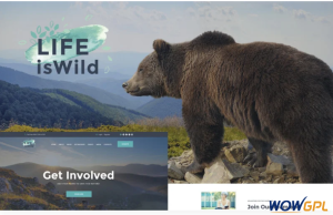 LifeisWild Wild Life WordPress Theme