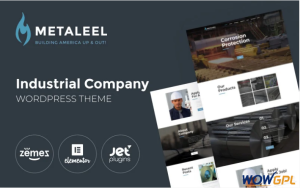 Metaleel WordPress Theme