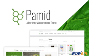 Pamid Drug Store Responsive WooCommerce Theme