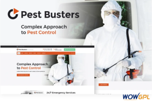 Pest Busters Pest Control WordPress Theme