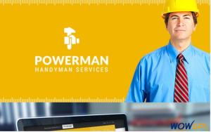 Powerman Handyman Services WordPress Theme