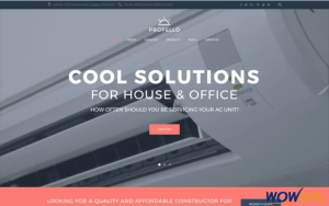 Propello Air Conditioning Maintenance WordPress Theme