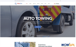 Pull Out WordPress Theme