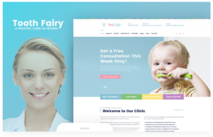 Tooth Fairy Pediatric Dentistry WordPress Theme