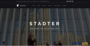 Stadter Construction Company WordPress Theme