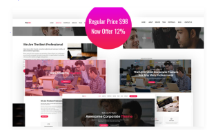 Trader Responsive Creative WordPress Theme