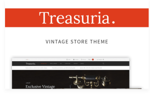 Treasuria Antique Vintage WooCommerce Theme