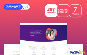 Markent Digital Agency Jet Elementor Template 2