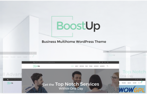 BoostUp Business Consulting WordPress Theme