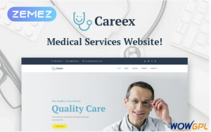 Careex Family Doctor Elementor WordPress Theme