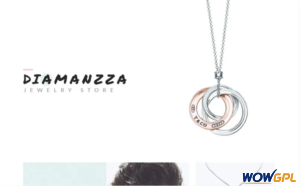 Diamanzza Jewelry Store WooCommerce Theme