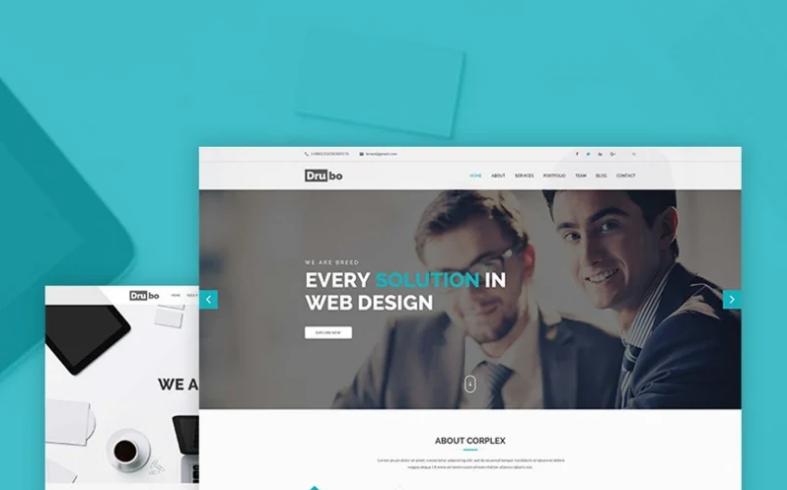 Drubo - Corporate WordPress Theme 1 Drubo Corporate WordPress Theme