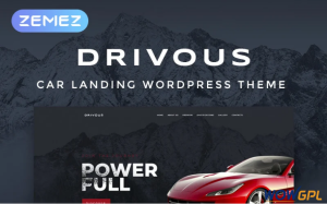 Drivous Car Landing Responsive Elementor WordPress Theme