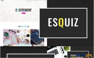 Esquiz Design Studio WordPress Theme
