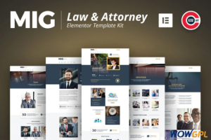 Mig Law Attorney Template Kit