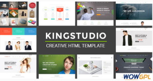 Kingstudio MultiPurpose HTML Template