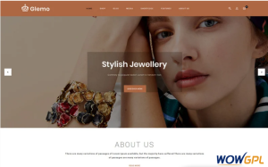 Glemo Modern Jewelry Store WooCommerce Theme