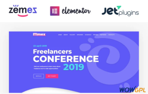 ITImex IT Conference Elementor WordPress Theme
