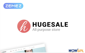Hugesale Multipurpose Store Elementor WooCommerce Theme