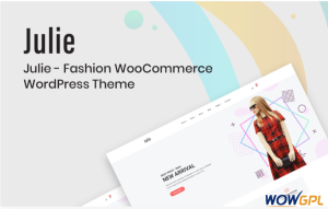 Julie Fashion WooCommerce Theme