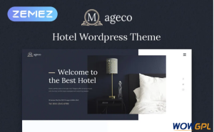 Mageco Hotel Multipurpose Minimal Elementor WordPress Theme