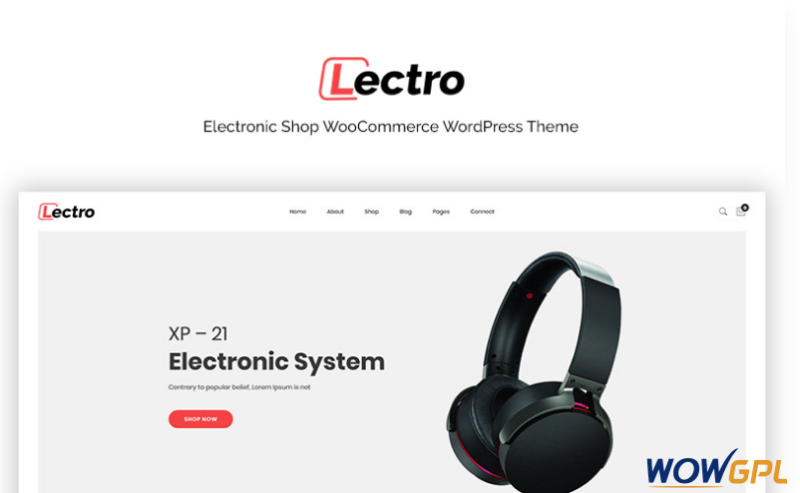 Lectro Electronics Store WooCommerce Theme