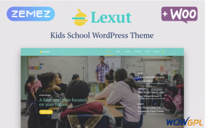 Lexut Education ECommerce Modern Elementor WordPress Theme