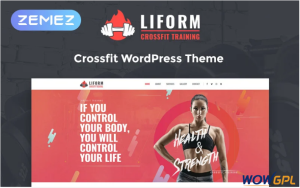 Liform Crossfit Sport Elementor WordPress Theme