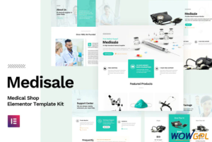 Medisale Medical Shop Elementor Template Kit