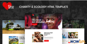 THX Charity Ecology HTML Template
