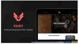 Vicky Responsive HTML Template