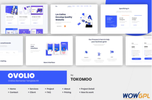 Ovolio Creative Elementor Template Kit