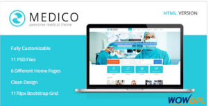 Medico Medical Health HTML5 Template