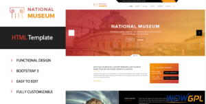 Museum Premium HTML Template