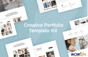 Quanzo Creative Portfolio Template Kit