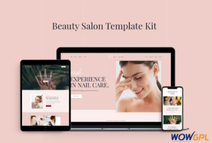 Judy Beauty Salon Template Kit