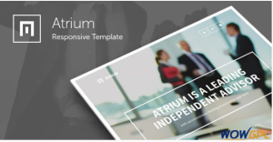Atrium Finance Consulting Advisor Template