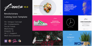 Beavis Multi Concept HTML5 Coming Soon Template