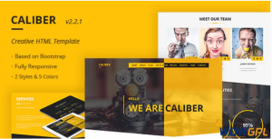 Caliber Creative Multi Purpose HTML Template
