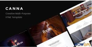 Canna – Creative Multi Purpose HTML Template