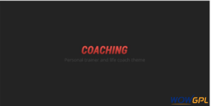 COACHING Personal Trainer Template