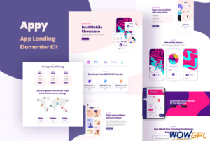 Appy Sales Landing Page Template Kit