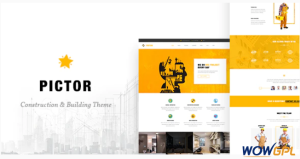 Pictor Html Construction Building And Business template