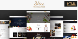 Slice Restaurant Responsive Bootstrap Template