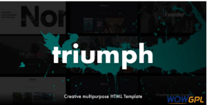 Triumph Creative Multipurpose One Page HTML Template
