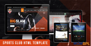 BigSlam Sport Clubs HTML Template