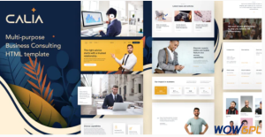 Calia Business Consulting HTML Template