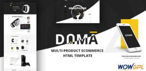 Dama Multi Store Responsive HTML Template
