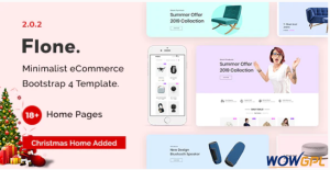 Flone Clean Minimal eCommerce HTML Template